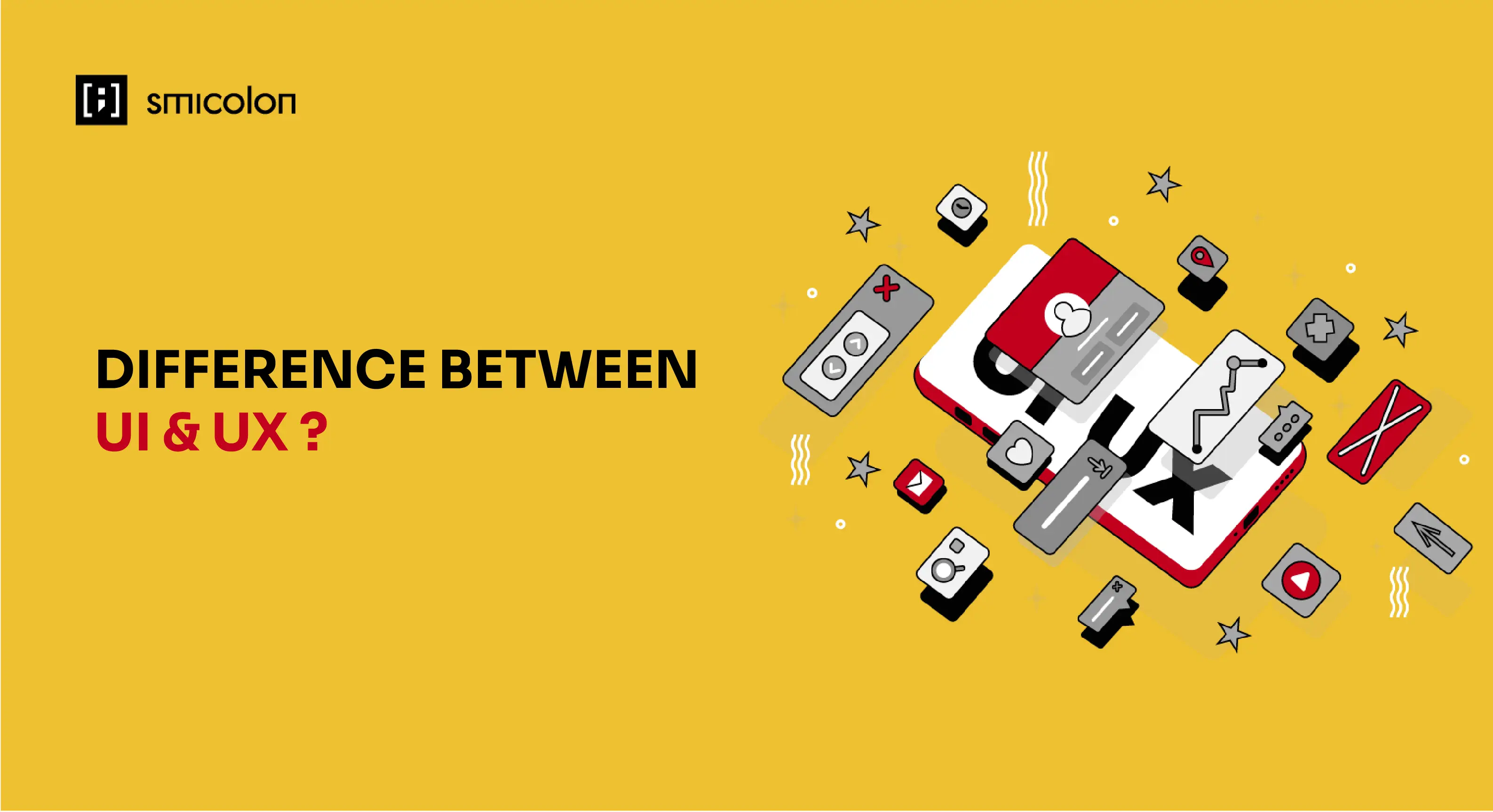 What is the difference between UI and UX design?