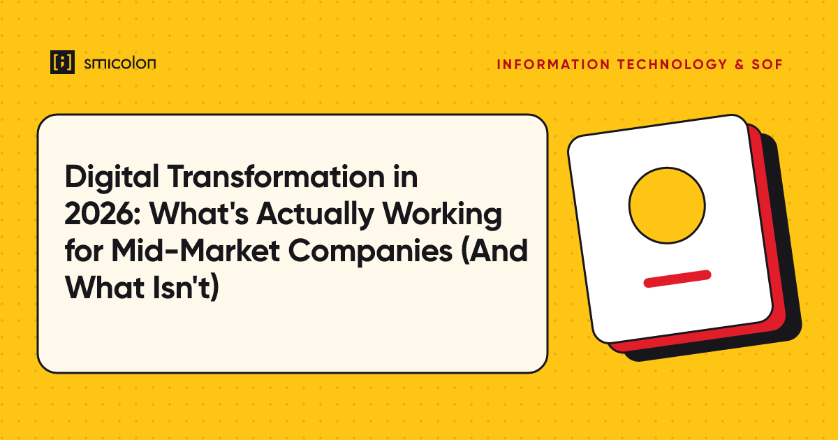 Digital Transformation in 2026: What's Actually Working for Mid-Market Companies (And What Isn't)